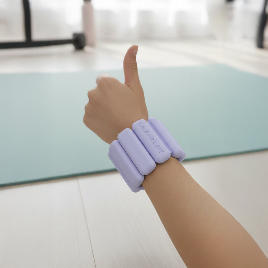 2 lb Weighted Bangles Set