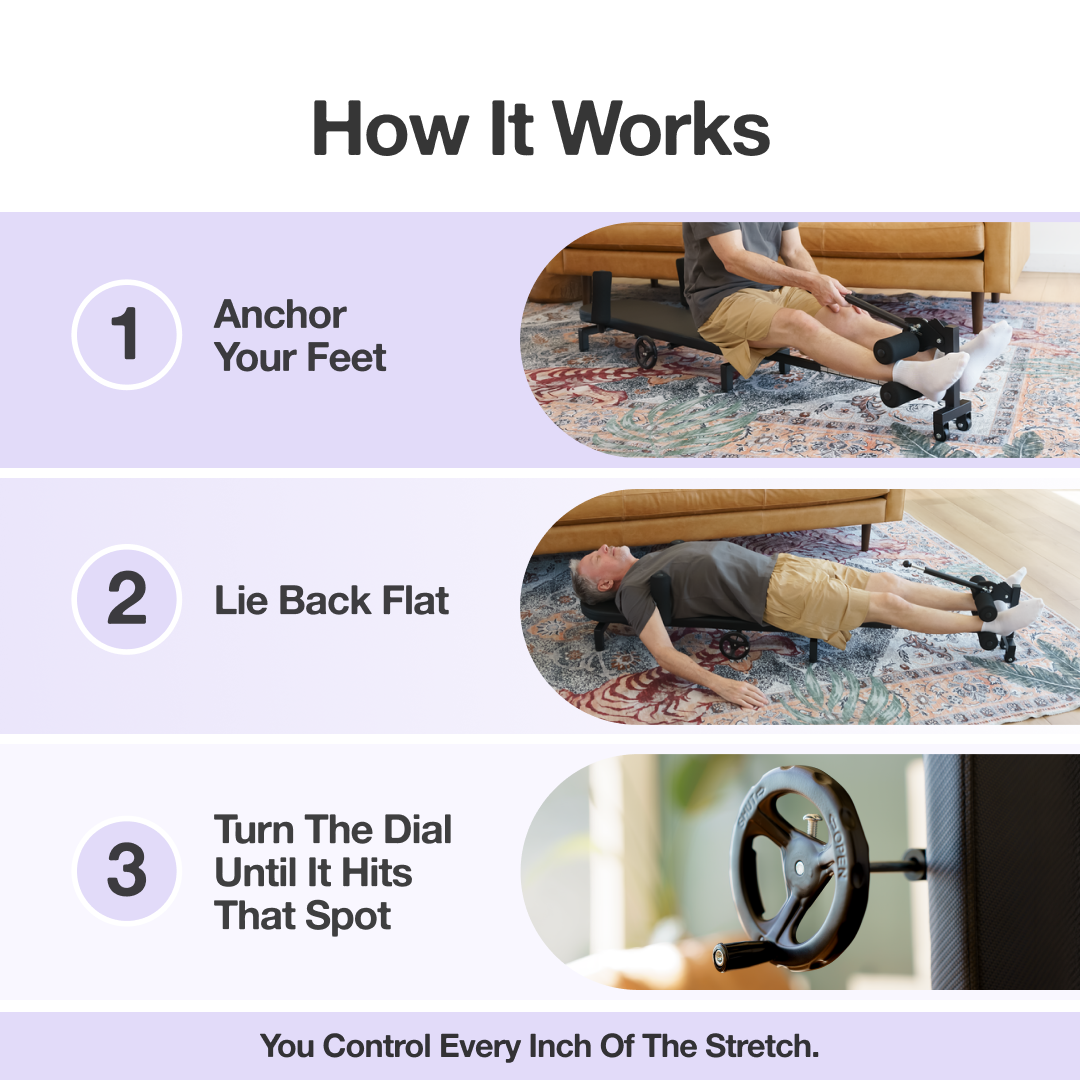 Adjustable Decompression & Stretch Table