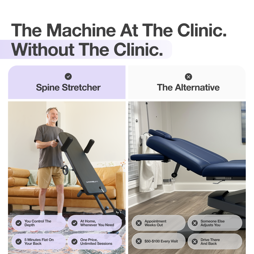 Adjustable Decompression & Stretch Table