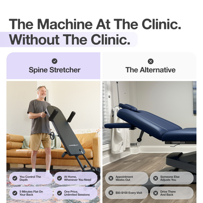 Adjustable Decompression & Stretch Table