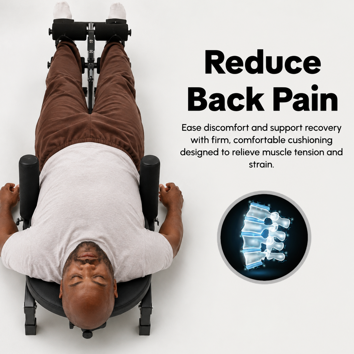 Adjustable Decompression & Stretch Table